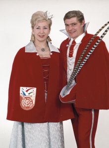 Prinzenpaar 1969 - Franz II. und Brigitte I.