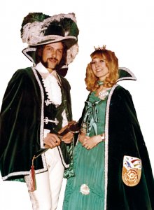 Prinzenpaar 1974 - Schooschl I. & Charly I.