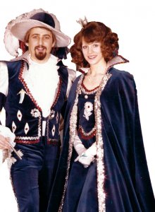 Prinzenpaar 1977 - Charly I. und Erna I.