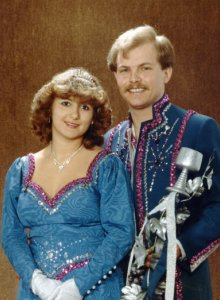 Prinzenpaar 1983 - Sepp I und Claudia I.
