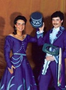 Prinzenpaar 1986 - Thomas I. und Gabi I.