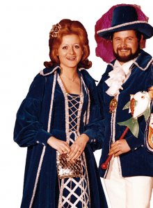 Prinzenpaar 1973 - Hans II. und Karin I. Prinzenpaar 1973 - Hans II. und Karin I.